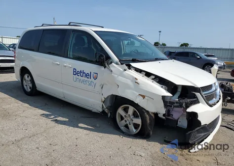 2013 Dodge Grand Caravan Sxt из США, поврежденный, VIN 2C4RDGCG2DR582076